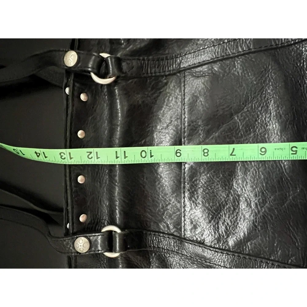 Patricia Nash Large‎ Black Leather Benvenuto Tote Shoulder Bag